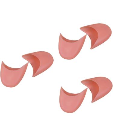 3 Pairs Silicone Toe Caps & Cushions | Fore Foot Cover & Separator Socks for Ultimate Comfort - Buy Online on GoSupps.com