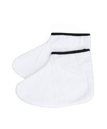 Healeved 1 Pair Wax Foot Cover Paraffin Foot Covers Paraffin Feet Bags Wax Foot Mask Wax Bath Booties Pro Cozies Liners Wax Foot Bath Hot Wax Bags Wax Sock Wax Mittens Short Boots