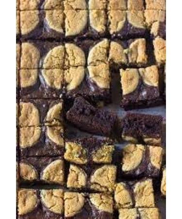 Betty Crocker Peanut Butter Brownie Mix 4X350g Chocolate fudge Brownie Mix with Peanut Butter Sachet Suitable for Vegetarians - Buy Online on GoSupps.com