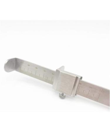 FHUILI Dental Supplies Vertical Distance Measuring Ruler - 0-10cm Mandibular Nasal Saddle for Dentists | Accurate Dental Measurement Tool Worldwide Shipping - Buy Online on GoSupps.com