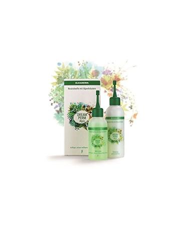 Elkaderm Dream Perm Alpin F perm set for strong difficult to perm natural hair
