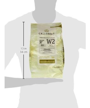 Callebaut White Chocolate Callets 2.5 kg - Premium Quality for Baking and Cooking - Buy Online on GoSupps.com