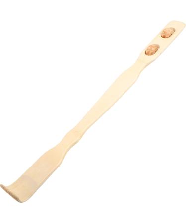 Bamboo Massager Back Scratcher | Telescopic Wooden Back Massager for Men | Ultimate Comfort & Relief - Buy Online on GoSupps.com