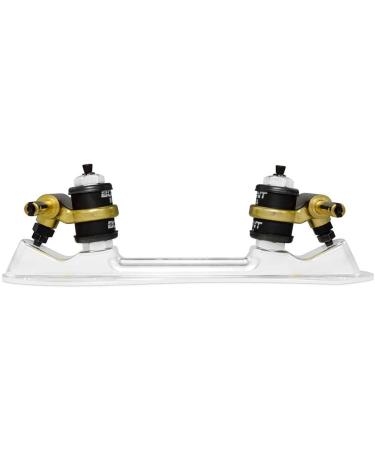 Bont Skates Zeus Roller Skate Speed Plate - 7 Degree Action, No Toe Stop, Quick Release Clip Axles - 6061 Aluminum - Pair 165mm - Buy Online on GoSupps.com