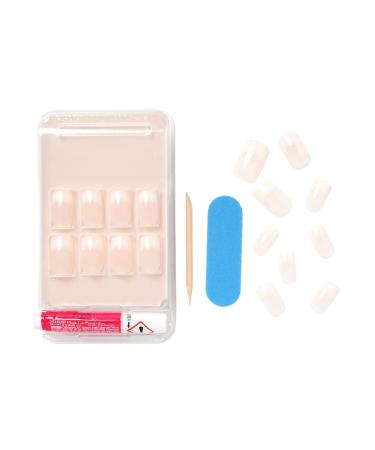 KISS Salon Acrylic Nude 28 Nails (KAN03) - 28 Count Pack - Long-Lasting Artificial Nails - Buy Online on GoSupps.com