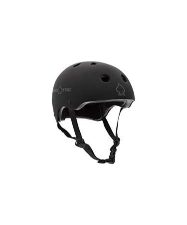 Pro-Tec Classic Certified Skate Helmet Matte Black Medium
