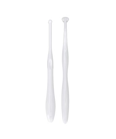 2 pieces of B schel-Zahnbrush the orthodontic toothbrush cleaning stains soft thin distance interdental for oral care white