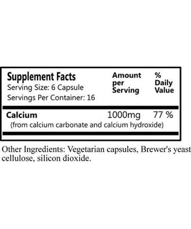 Daily's Cal-II Reams Formula | 100 Vegetarian Capsules - Buy Online on GoSupps.com