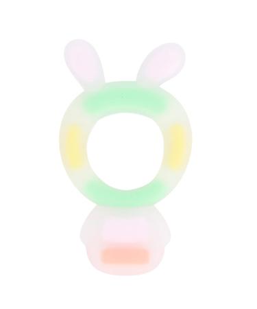 Baby Bite Ring for Newborns (0-6 Months) - Wear-Resistant Dishwasher-Safe Pink Anti-Finger Sailing Teether - Buy Online on GoSupps.com