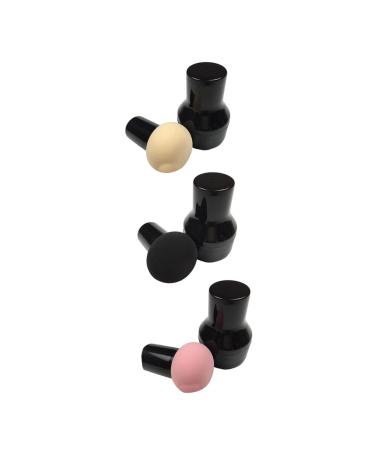 Didiseaon 6sets Mushroom Head Puff Foundation Blending Sponges Girl Makeup Pad Foundation Puff Hand Brush Soft Bristles Makeup Foundation Hydrophilic Polyurethane Cosmetic