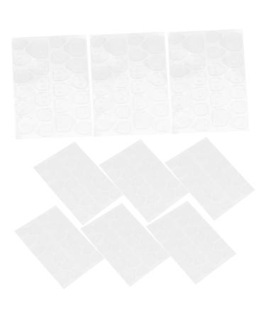 DRESSOOS 100 Sheets Jelly Gel Nails Press on Nail Glues Nail Glue for Faux Nails Fake Nail Glue Sticky Nail Fake Nails Nail Stickers False Nail Glue Pink Manicure Jelly Glue Adhesive