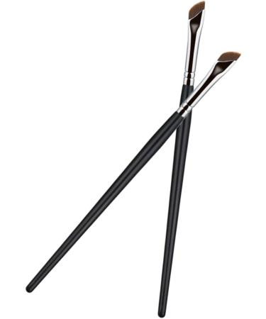 Didiseaon 4 Pcs Eyebrow Brush Makeup Brush Flat Tapered Brush Fine Flat Angled Brow Brush Bevel Cosmetic Miss - Buy Online on GoSupps.com
