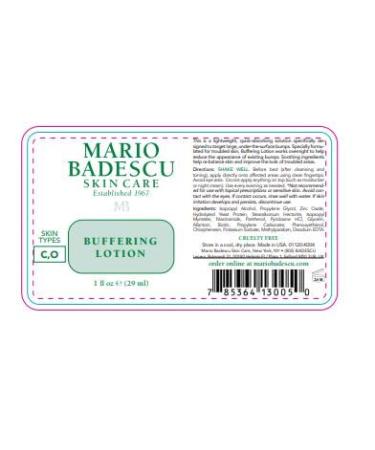 Buy Mario Badescu Buffering Lotion - Deep Blemish Solution Spot Treatment with Zinc Oxide & Niacinamide | Fast International Shipping - Buy Online on GoSupps.com