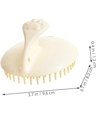 Hapinary Shampoo Massage Brush for Dogs | Pet Scalp Care & Anti-Hair Loss | Best Shower Tool for Pets - Buy Online on GoSupps.com