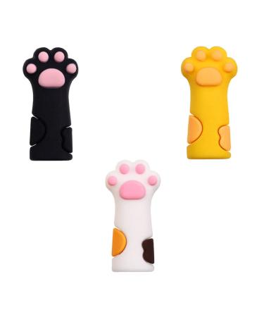 Fomiyes 42-Piece Silicone Tweezers & Storage Case - Cat & Scissors Shaped Skin Protection Sleeves for Eyebrow & Nail Tools - Ideal Travel Accessory - Buy Online on GoSupps.com