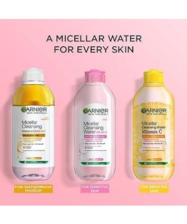 Micellar Cleansing Water - Gentle Makeup Remover for Sensitive Skin | Vegan & Dermatologically Tested | 125ml - Buy Online on GoSupps.com