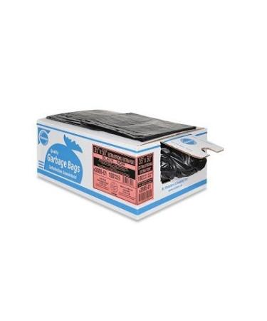 Bags-Garbage 42X48 Black Strong ECOLOGO Certified
