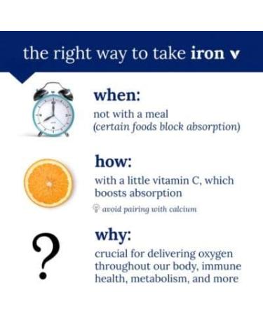 Vitamin Shoppe Liquid Iron: BlackBerry Vanilla Flavored, Non-Constipating, Immune Support - 8 fl oz - Buy Online on GoSupps.com