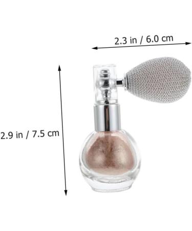 Beavorty 4 Pcs Spray Glitter Shimmer Powder Body Fragrance Bottles Makeup Powder Spray Tool Sequins Perfume As Shown 1x2pcs 7.5x6cmx2pcs - Buy Online on GoSupps.com