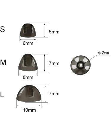 GN Resound Hearing Aid Domes Medium 8mm Open - 10 Pack Ear Tips Replacement - Buy Online on GoSupps.com