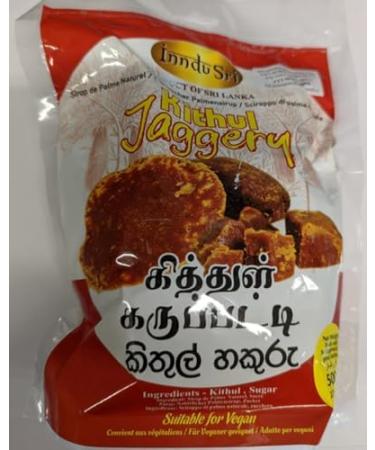 Indu Sri kithul Jaggery | 500G | Natural Sweetener | No Preservatives Added |Gluten Free | Sri Lankan Origin (Pack of 2) - Buy Online on GoSupps.com