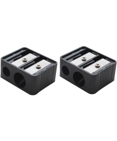 Eyeliner Sharpener Cosmetic Pencil Sharpener Double Holes Makeup Sharpener Dual Make Up Pencil Sharpener for Eyebrow Lip Liner Eyeliner - Buy Online on GoSupps.com