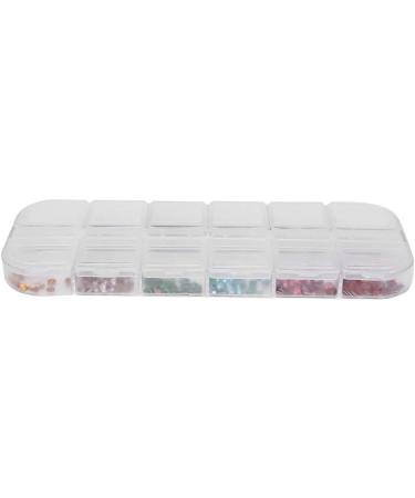 12 Models Nail Art Rhinestone Colorful Nail Decorations Shiny Nail Art Decors DIY Nail Rhinestones Glitter Rhinestones Nail Art Tools - Buy Online on GoSupps.com