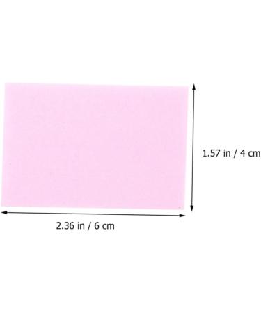 DRESSOOS 3 Nail Remover Cotton Nail Cleansing Pad Nail Wipes Nail Remover Tool Clean Wipes Eyelash Glue Cleaner Eyelash Glue Wipes Natural Cotton Fiber Pink Makeup Remover Wipes Manicure - Buy Online on GoSupps.com