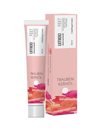 72x UMIDO foot mask 45 ml peach scent and grape seed oil | foot cream | foot lotion | care cream | foot care cream
