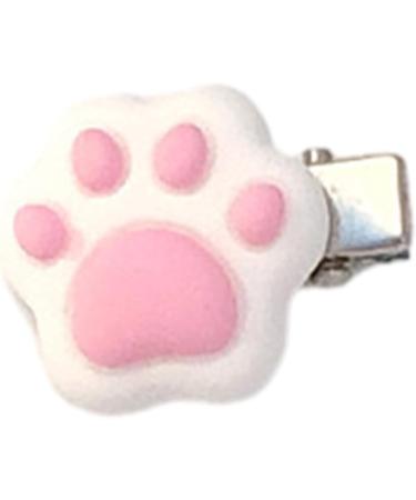 FEIlei 1pc/1pair Mini Cat Paw Shape Hairpin Teens Christmas Ponytail Bangs Hair Clip - Buy Online on GoSupps.com