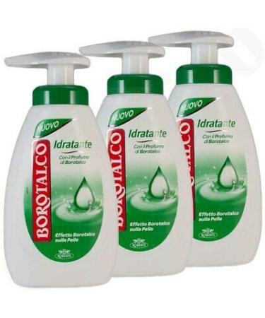 BUATTRACT Roberts Borotalco Pack of 3 Moisturizing Liquid Hand Soaps 250ml