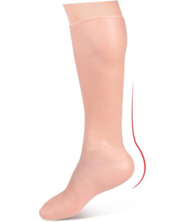 Healeved 1pair Exfoliating Moisturizing Socks Rough Calluses Socks Knee High Heel Boots Heels for Moisturizing Feet Socks Foot Care Socks Cracked Heels Moisturizing Socks Sebs - Buy Online on GoSupps.com