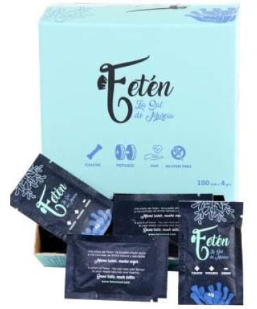 Fet n Salt in single dose - Reduced sodium salt - Pack of 100 envelopes x 4 g - Buy Online on GoSupps.com