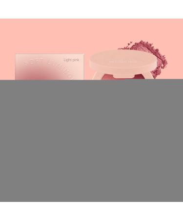 Powder Blush Face Makeup Blush PowderLong Lasting Shine Beauty Products Highly Concentrated Cosmetics For All Skin Tones Women Travel Makeup Light Pink - Buy Online on GoSupps.com