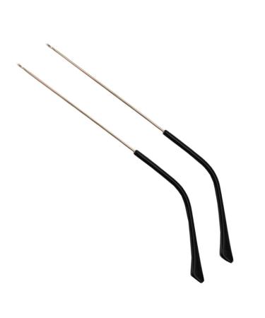 Mayabi Brillen -H nglasses Replacement Temple ARM Frame Repair Glass Accessories 1 Pair Vintage Glasses Legs Replacement Temple Eyewear Metal Frame Arms Gold