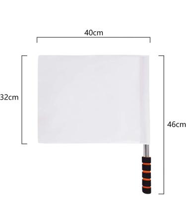 HNJZX 4-Piece Football Hand Flags Rugby Linesman Referees Assistant Equipment - Buy Online on GoSupps.com
