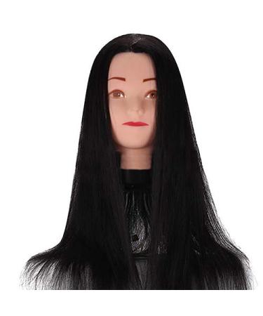 Buy Lai-lyq Real Hair Exercise Head - Practice Hairdressing with Colored Thermal & Chemically Treated Doll | International Shipping Available - Buy Online on GoSupps.com