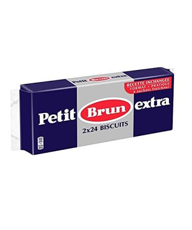 G n rique LU BRUN Petit Brun Extra Brown Biscuits 300g - Delicious sweet treats 300g family size - Pack of 4