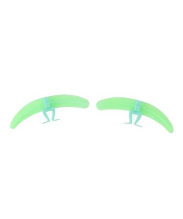 Eyelash Separator Tool Convenient Use Eyelash Extension Separator Silicone Precise Application for Beauty Salon (Green)