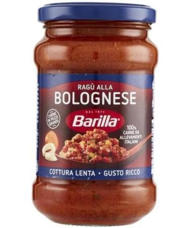  Italian Gourmet E.R. Barilla Sugo Rag alla Bolognese ready sauce for Italian tomato and selected meat gluten free 400 g + gourmet Italian polpa 400 g - Buy Online on GoSupps.com