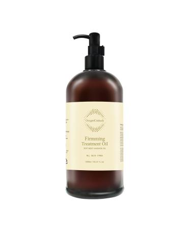 OxygenCeuticals Firming Treatment Oil 1000ml (33.8 fl oz) Professional Body Massage Oil with Botanical Extracts for Skin Tightening & Deep Hydration