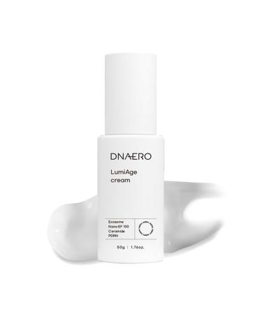 DNAERO LumiAge Cream 1.76 Fl oz Hydrating & Radiance-Boosting Face Cream with Peptides and Antioxidants Lightweight Moisturizer for Glowing Youthful-Looking Skin