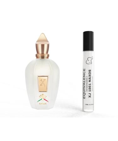 Equivalence of XJ 1861 Naxos Extrait De Parfum - Long Lasting Daily 12-14 Hours Perfume Oil Concentrated Spray for Men Women All Skin Types 99% Same Fragrance (Bottle 0.3fl 20 Fl Oz (Pack of 1)