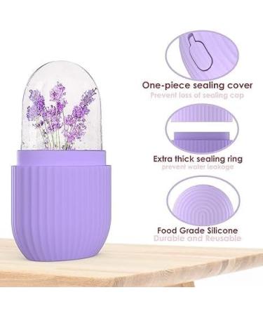Silicone Ice Face Roller & Cube for Dark Circles Pore Shrink & Facial Massage | Beauty Skin Care Tools - Buy Online on GoSupps.com