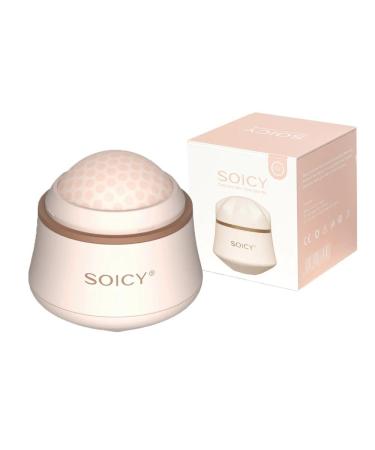 OPENDGO Facial Ice Roller 360 Rotating Massager Roller Ball Cooling Face Ice Roller for Reduce Puffiness and Relief Migraine Pain Ice Face Eye Massage Roller Skin Care Tools S50-pink