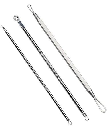 Froiny 3-Piece Blackhead Remover Tool Kit | Acne Comedone & Pimple Extractor | Effective Whitehead & Ingrown Hair Tweezers for Bridal Spot Treatment - Buy Online on GoSupps.com