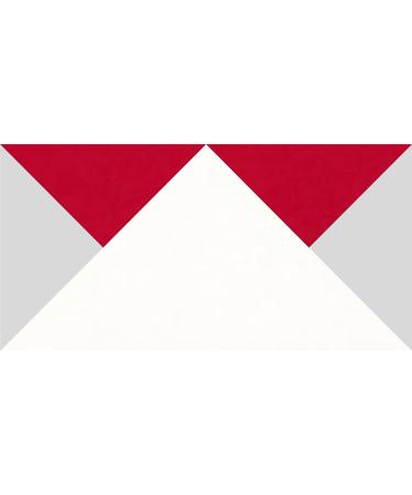 Bloc Loc Flying Geese Quilting Ruler - 2 x 4 Finished Size - Trimmed to 2-1/2 x 4-1/2 - Quilters' Essential - Buy Online on GoSupps.com