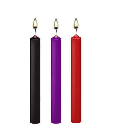 Low Temperature Candles Low Heat Candles Romantic Wax Play Candles for Lovers Couples Wedding