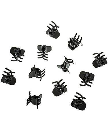Buy HAARallerliebst Black Hair Clips (12 Pieces 2 cm) with Storage Box - Perfect for Organizing International Shipping Available - Buy Online on GoSupps.com