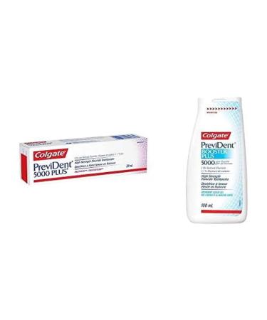 Colgate PreviDent5000 PLUS Toothpaste 39 mL + Colgate PreviDent 5000ppm Booster Plus Toothpaste Spearmint 100 mL